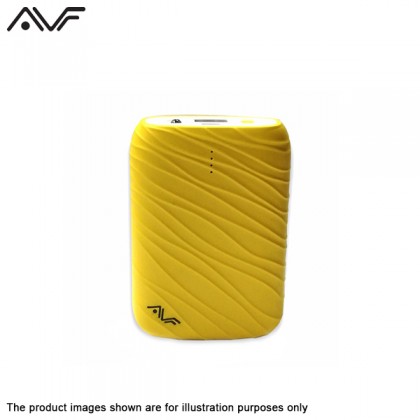 AVF Cobbiestone Portable Power Bank with 10400 mAH - Yellow PowerBank AVF Cobbiestone Portable Power Bank with 10400 mAH - Yellow PowerBank