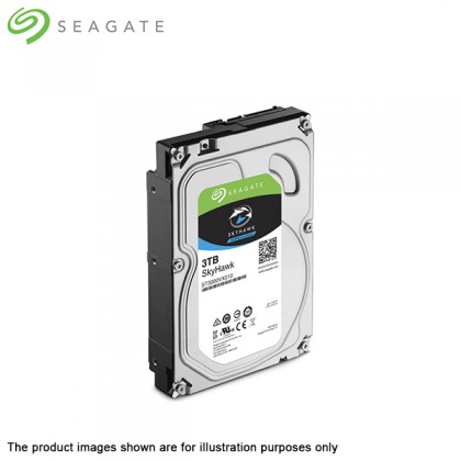 Seagate 3TB SkyHawk CCTV Surveillance SATA 6Gb/s 64MB Cache 3.5-Inch Internal Hard Drive ST3000VX010 Seagate 3TB SkyHawk CCTV Surveillance SATA 6Gb/s 64MB Cache 3.5-Inch Internal Hard Drive ST3000VX010