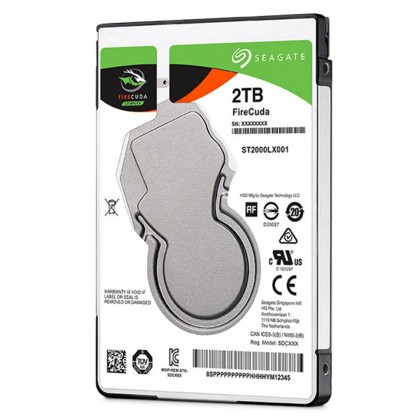 Seagate FireCuda 2TB SATA 6.0Gb/s 8GB SSD 128MB Cache 2.5-Inch 7mm Laptop Gaming SSHD PC/MAC/PS4 ST2000LX001