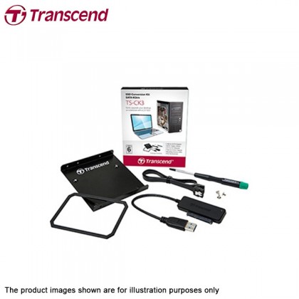 Transcend USB to SATA adapter Upgrade Kit for 2.5” SSD Installation Kit