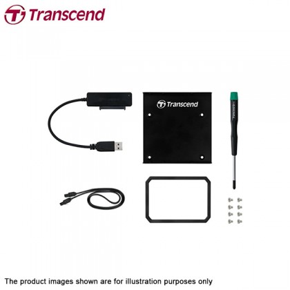 Transcend USB to SATA adapter Upgrade Kit for 2.5” SSD Installation Kit