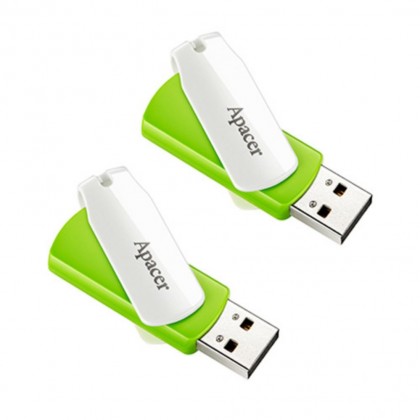 Apacer 8GB USB 2.0 Swivel Flash Drive AH335 x 2 units