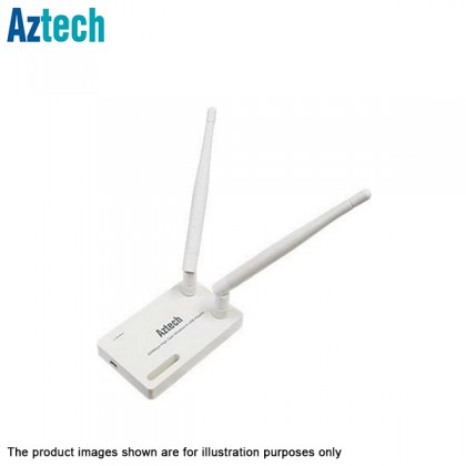 Aztech WL593USB 900Mbps Wireless AC Dual Frequency USB 3.0 Adapter Antenna 