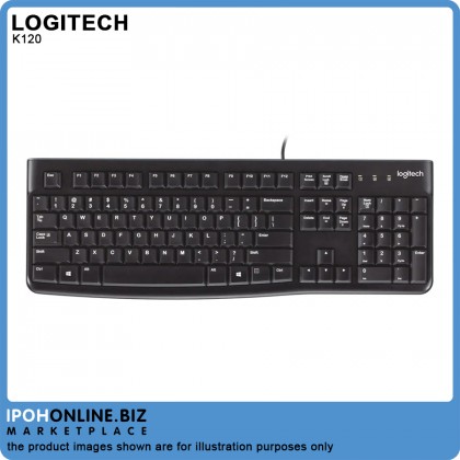 Logitech K120 Wired USB Keyboard