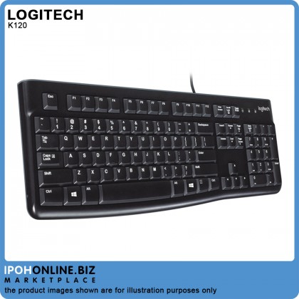 Logitech K120 Wired USB Keyboard
