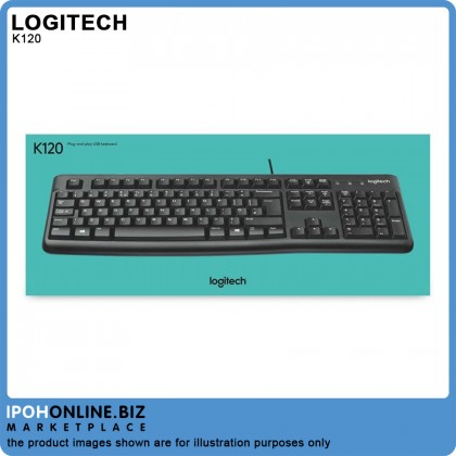 Logitech K120 Wired USB Keyboard