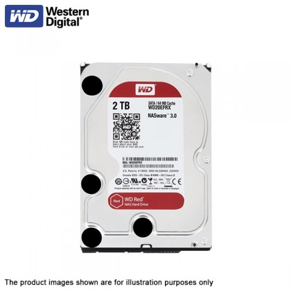 WD Red 2TB NAS SATA 6 Gb/s 64MB Cache 3.5 Inch Hard Disk Drive WD Red 2TB NAS SATA 6 Gb/s 64MB Cache 3.5 Inch Hard Disk Drive
