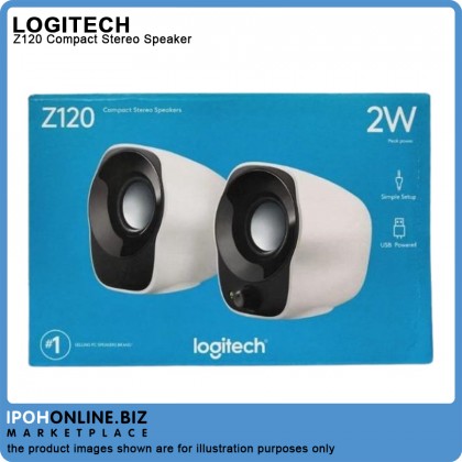 Logitech Z120 USB Powered 2.0 Stereo Speaker