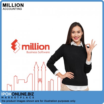 Million Software Accounting Single Version Code Licenses + Free 8GB PenDrive