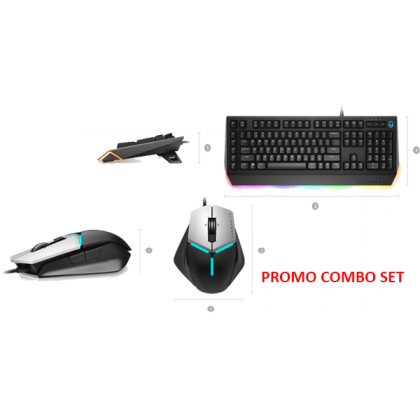 Alienware AW568 Advanced Gaming Mechanical Keyboard + AW958 Elite 12000 DPI Gaming Mouse Alienware AW568 Advanced Gaming Mechanical Keyboard + AW958 Elite 12000 DPI Gaming Mouse