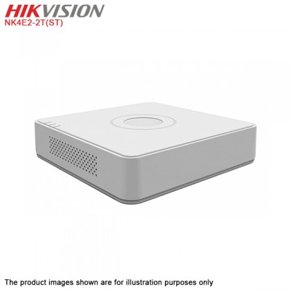 Hikvision NK4E2-2T(ST) 4 Channel 4x 2MP Network IP Camera NVR CCTV DIY HD KIT with 2TB HDD
