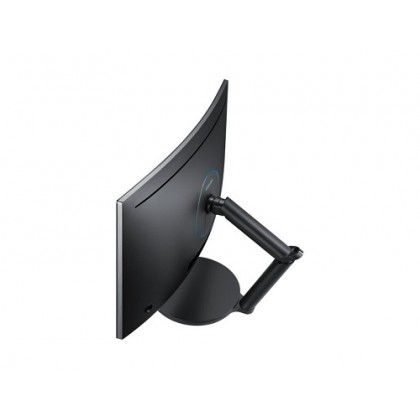 SAMSUNG 27 inch Curved Gaming Monitor CFG70 with 1ms 144Hz Quantum Dot Display LC27FG70FQEXXM