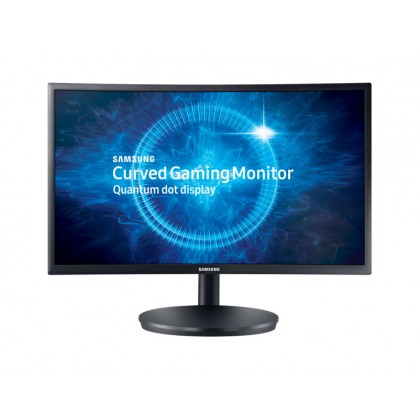 SAMSUNG 24 inch Curved Gaming Monitor CFG70 with 1ms 144Hz Quantum Dot Display LC24FG70FQEXXM