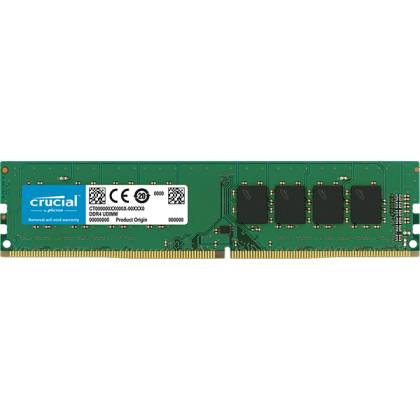 Crucial 4GB DDR4 2400 UDIMM 2400MHz DESKTOP Ram