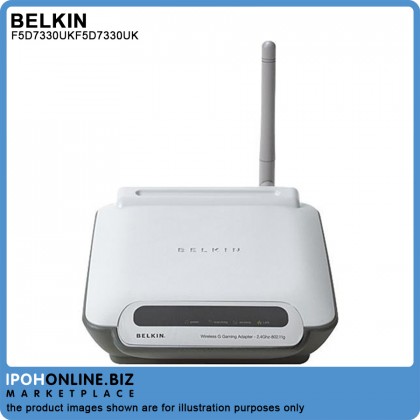 Belkin F5D7330UK 802.11g 54Mbps Wireless Ethernet Bridge 