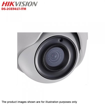 HIKVISION DS-2CE56F1T-ITM 3MP Turbo HD Indoor Outdoor EXIR Turret CCTV Camera HIKVISION DS-2CE56F1T-ITM 3MP Turbo HD Indoor Outdoor EXIR Turret CCTV Camera