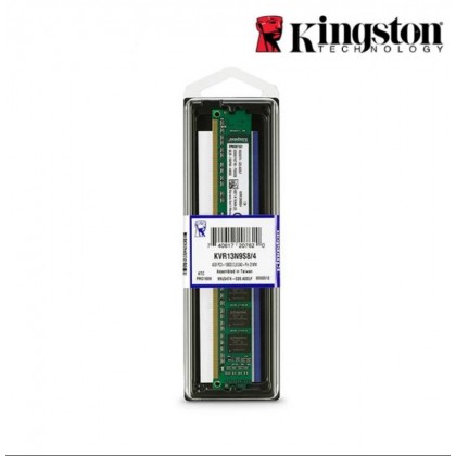 KINGSTON 4GB 1333MHz DDR3 1333 240 pin UDIMM Desktop Value RAM KVR13N9S8/4 