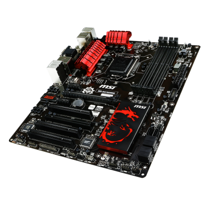 MSI B85-G43 GAMING 4th Gen Intel B85 LGA 1150 DDR3 VGA HDMI DVI ATX Motherboard with Killer Networking