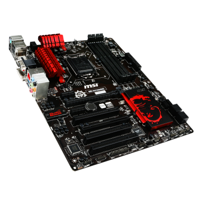 MSI B85-G43 GAMING 4th Gen Intel B85 LGA 1150 DDR3 VGA HDMI DVI ATX Motherboard with Killer Networking