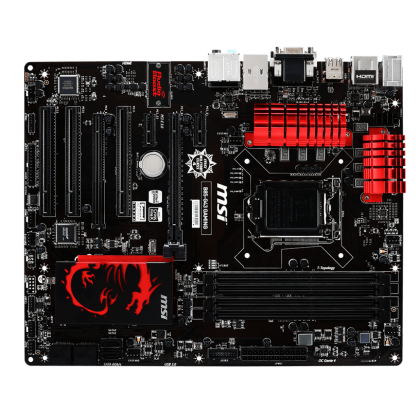 MSI B85-G43 GAMING 4th Gen Intel B85 LGA 1150 DDR3 VGA HDMI DVI ATX Motherboard with Killer Networking