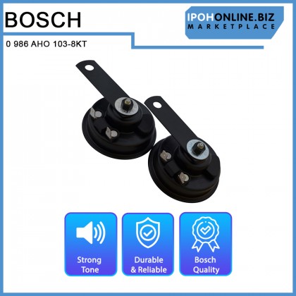 Bosch 0 986 AHO 103-8KT FC2 Compact 12V 350/420Hz Standard Horn Set (JAASVAB)