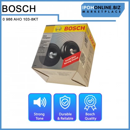 Bosch 0 986 AHO 103-8KT FC2 Compact 12V 350/420Hz Standard Horn Set (JAASVAB)