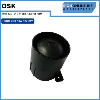 OSK 10W 12V / 24V 115dB Reverse Horn