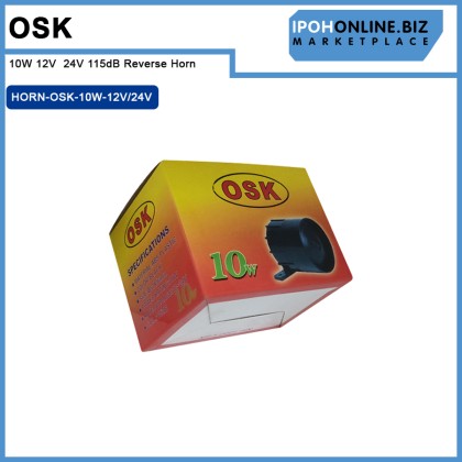 OSK 10W 12V / 24V 115dB Reverse Horn