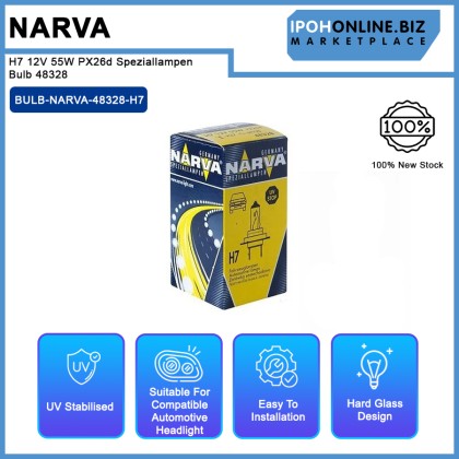 Narva H7 12V 55W PX26d Speziallampen Bulb 48328