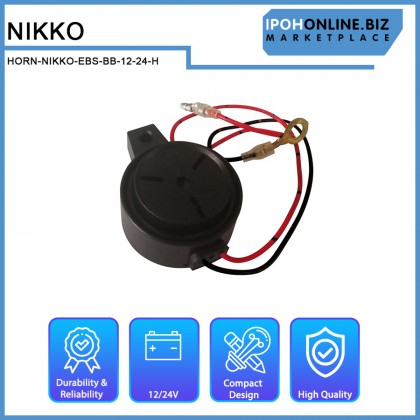  Nikko Back-Up Buzzer ONTZWB EBS-BB 12/24-H