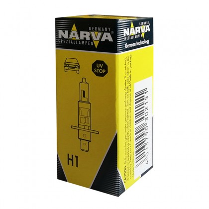 Narva Genuine H1 12V 55W 48320 P14.5 Halogen Lamp Narva Genuine H1 12V 55W 48320 P14.5 Halogen Lamp