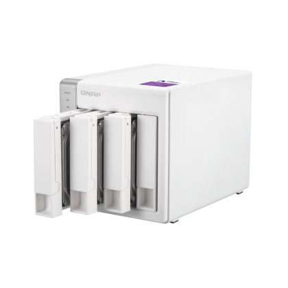 QNAP TS-431P 4 Bay SOHO 2 core Turbo NAS USB 3.0 with 1GB RAM & 2 x GbE LAN
