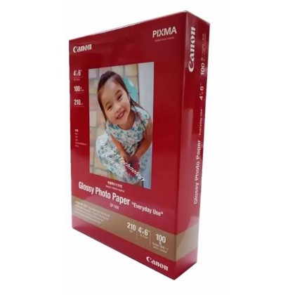Canon GP-508 4 inch X 6 inch 100 Sheets Glossy Photo Paper