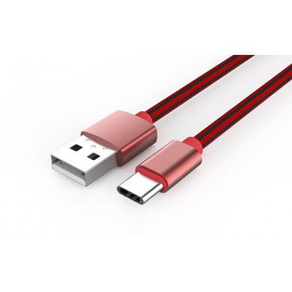 LDNIO LS60 1 Meter High-speed 2.4A Fast Charging & Data Type-C Nylon Cable
