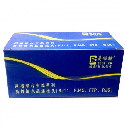 OEM EBETTER RJ45 Cat5 Modular Plug Network Connector (100pcs)