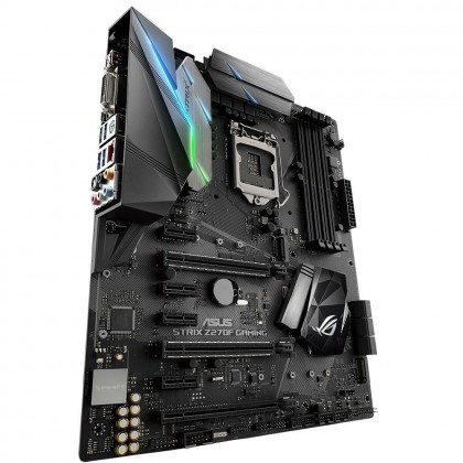 ASUS ROG STRIX Z270F Intel LGA 1151 DDR4 M.2 SATA USB 3.1 DP HDMI DVI 4+3 GPU Mining Gaming ATX Motherboard