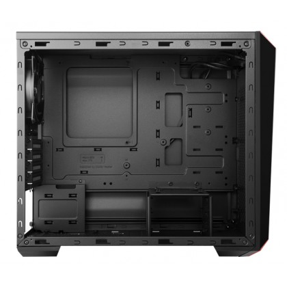 Cooler Master MasterBox Lite 3.1 TG Micro ATX Casing with Dark Mirror Front Tempered Glass Side Panel Customizable Trim Colors MCW-L3S3-KGNN-00