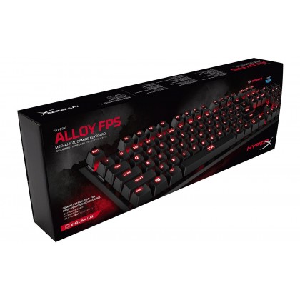 Kingston HyperX Alloy FPS Cherry MX Blue Mechanical Gaming Keyboard HX-KB1BL1-NA/A3