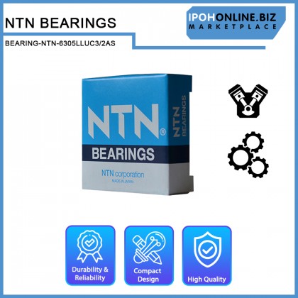 NTN 6302LLUC3/5K Deep Groove Ball Bearing 6300 series LLU C3 / 5K