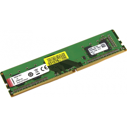 Kingston 4GB 2400 DDR4 2400Mhz 288 Pin UDIMM Desktop Value RAM KVR24N17S6/4