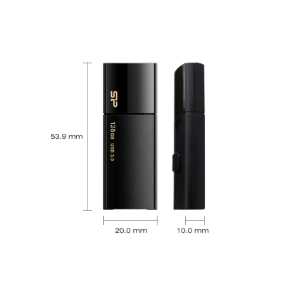 Silicon Power USB 3.0 SP016GBUF3B05V1K Blaze B05 16GB LED Indicator Flash Drive