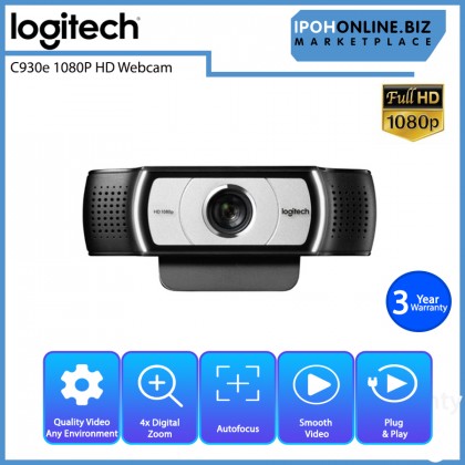 Logitech C930e 1080P HD Webcam for Business 