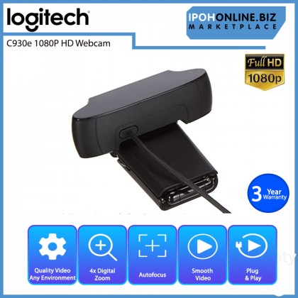 Logitech C930e 1080P HD Webcam for Business 