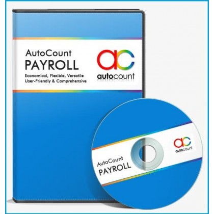 Autocount Payroll software Yearly Premium Subscription Plans - Employee Insurance Scheme ( EIS ) - 12 MONTH + Free 16GB Autocount Pendrive