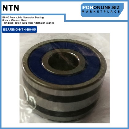 NTN B8-85 Automobile Generator Bearing 8mm × 23mm × 14mm - Original Proton Wira Waja Alternator Bearing
