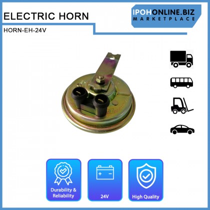 IPOHONLINE Electric Horn 24V High Low Disc Electric Horn IPOHONLINE Electric Horn 24V High Low Disc Electric Horn
