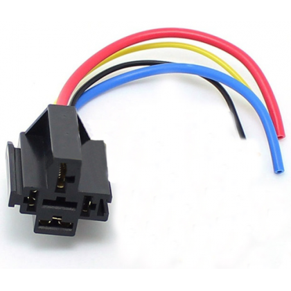 Hong Xuan HX-3770 5Pin Car Automotive Relay / (6") Relay Socket