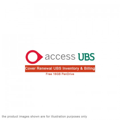 Access Cover Renewal - Access UBS Inventory & Billing - 1 Year (Basic) + Free 16GB Pendrive