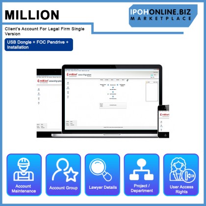 Million Client's Account For Legal Firm Single Version USB Dongle - FOC Pendrive + Installation Million Client's Account For Legal Firm Single Version USB Dongle - FOC Pendrive + Installation