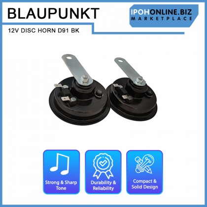 Blaupunkt 12V D91 BK 91mm Disc Horn - Germany